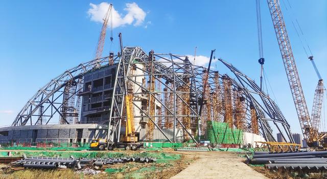 青岛东方伊甸园项目全面施工推进！计划明年底完工图