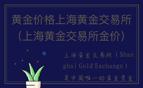 黄金价格上海黄金交易所（上海黄金交易所金价）