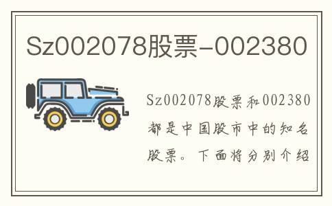 Sz002078股票-002380