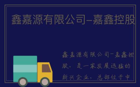 鑫嘉源有限公司-嘉鑫控股