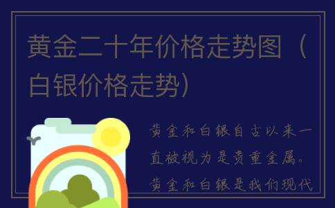 黄金二十年价格走势图（白银价格走势）