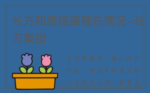 长方和康铭盛现在情况-长方集团