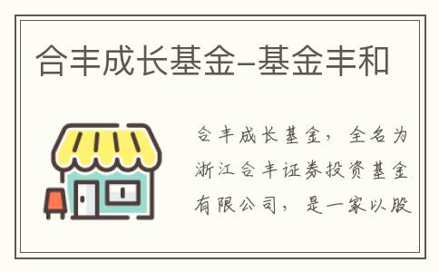 合丰成长基金-基金丰和