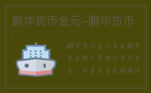 鹏华货币金元-鹏华货币