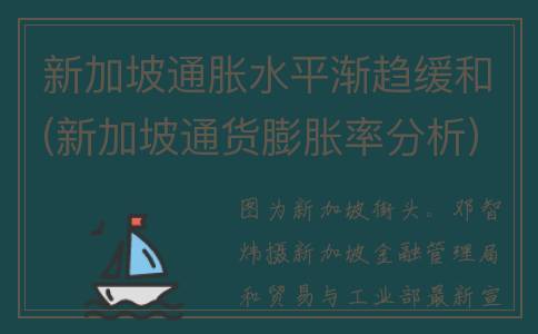 新加坡通胀水平渐趋缓和(新加坡通货膨胀率分析)